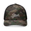 Sliced Camo Trucker Hat | Embroidered