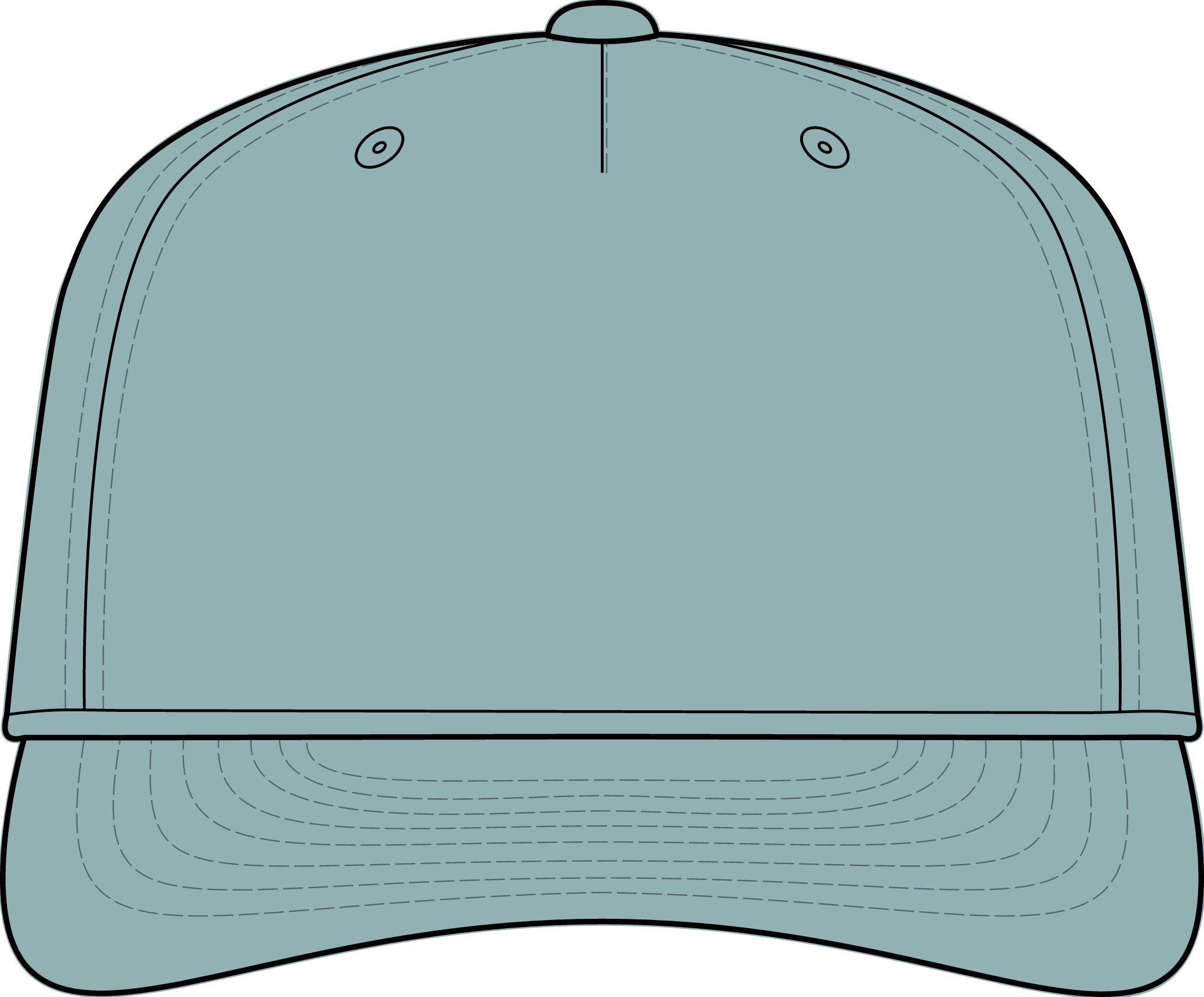 Sliced Script Golf Ball Cap | Performance Rope Hat