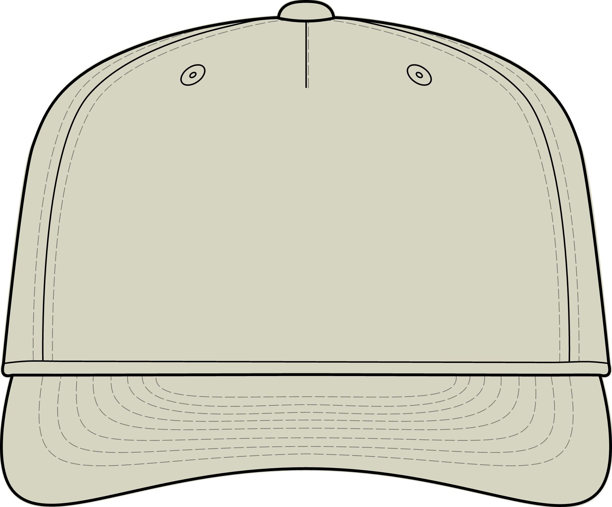Sliced Script Golf Ball Cap | Performance Rope Hat