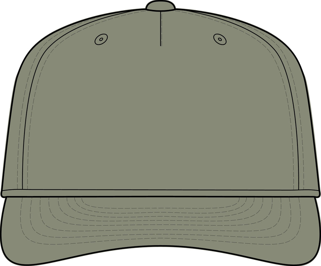 Sliced Script Golf Ball Cap | Performance Rope Hat