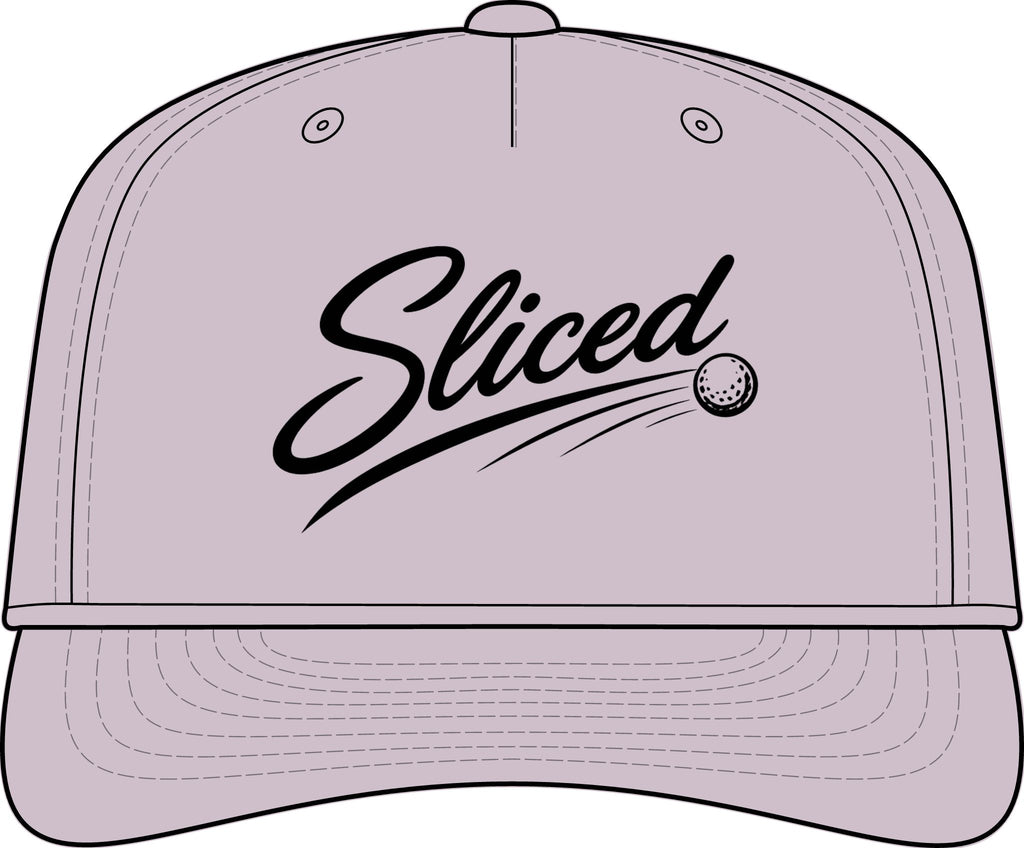 Sliced Script Golf Ball Cap | Performance Rope Hat