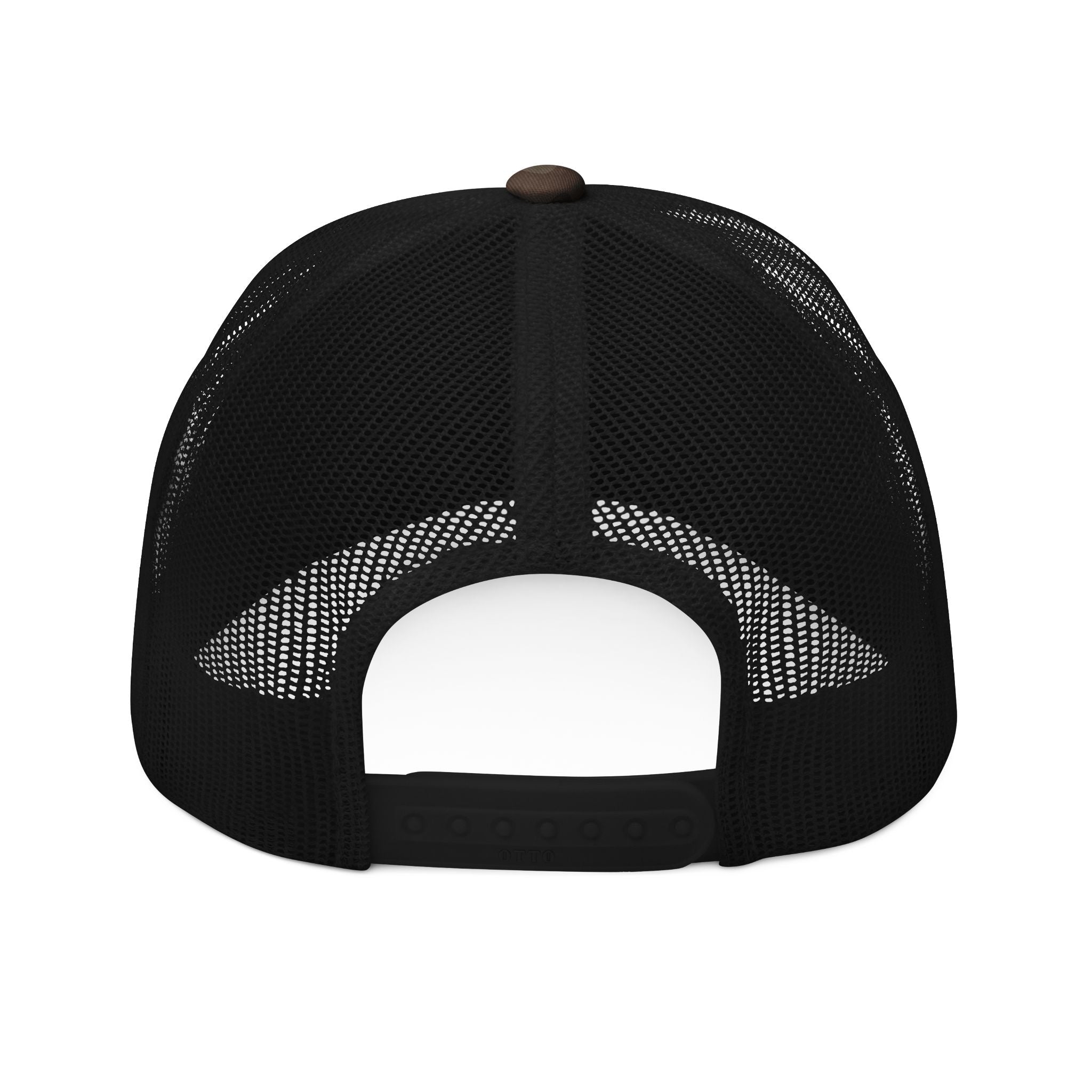 Sliced Camo Trucker Hat | Embroidered
