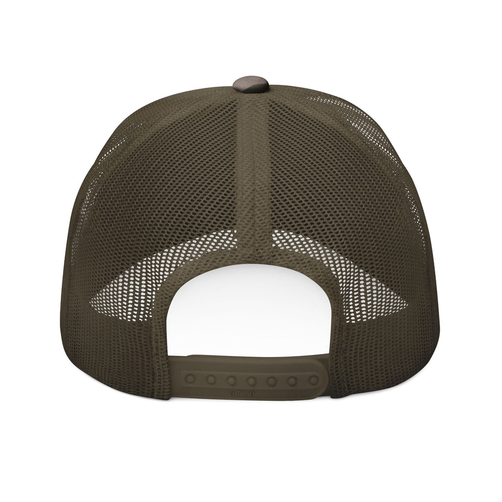 Sliced Camo Trucker Hat | Embroidered